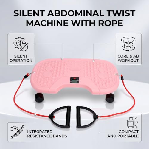 Máquina de Torsión Abdominal Luocute de Cintura con Cuerda 4
