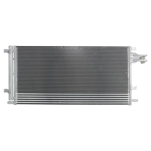 Image of TRQ A /C Condenser & Receiver Drier Assembly for 14-18 Chevrolet Silverado 1500 14-18 GMC Sierra 1500 15-19 Cadillac Escalade 15-19 Escalade ESV 15-20 Chevrolet Suburban 15-20 Tahoe