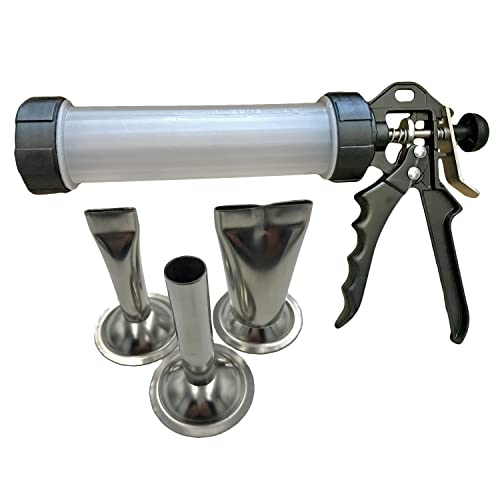 Jerky Making Kit with Seasoning Mix, Cure, and Jerky Gun for a Variety of Meat - Wild Game, Beef, Pork, Venison, Turkey - Shooter Gun Makes Strips, Double Strips, and Sticks, by B53 - Thumbnail 4