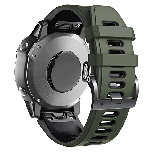 Correa silicona 22mm para Garmin Forerunner 935 y Fenix 7 repuesto Easyfit