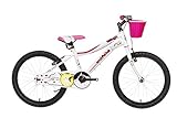bicicleta 20 pulgadas niña Manetas de freno de aluminio Wolfbike AVI-20 NIÑA Blanco T10 Bicicleta, Adultos Unisex, 10