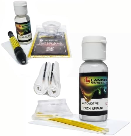 Langka Accessory Bundle and 1oz Touch-Up Paint Compatible with 2023, Land-Rover, Range Rover, 2364, Verbier Silver Satin.