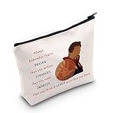 LEVLO Dr Strange Cosmetic Make Up Bag Eye of Agamotto Fans Gift You Are Braver Stronger Smarter Than