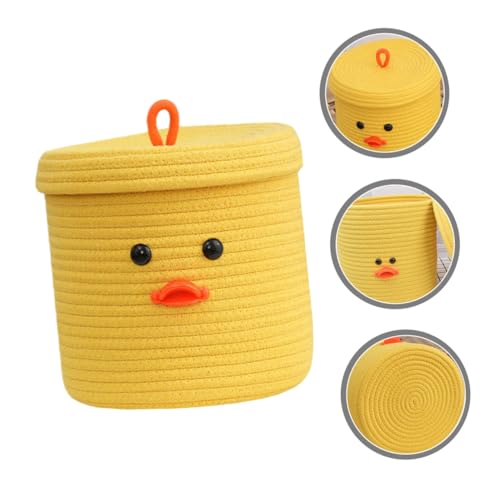 Panier de rangement coton motif canard pour décorer le bureau - 5