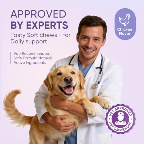Image of Calming Chews for Dogs 200pc Dog Calming Treat and Bites with Melatonin - Anxiety and Stress Relief Treats for Dogs Puppy Sleep Aid Calm Dog with Noise,Thunder, Barking, Separation,Chewing