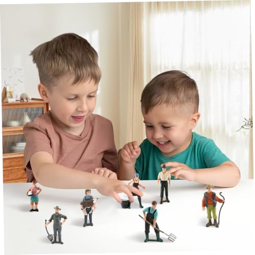 Figurines miniatures réalistes modèles peints plastique train #1 - 3