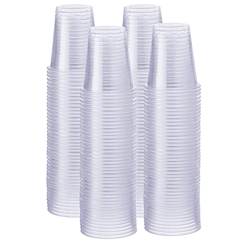 Image of GUSTO 5 oz Clear Plastic Cups [2,000 Count] Disposable Cold Drinking Cups | BPA-Free, Crack Resistant, Smooth Rounded Rim, Secure Grip, Stackable, Water, Lemonade, Iced Tea & Beer