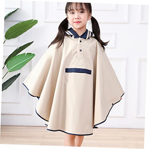 Boys and Girls's Rainwear Set Waterproof Raincoat Hood Fashionable Pattern for Outdoor Activities Camping Travel4
