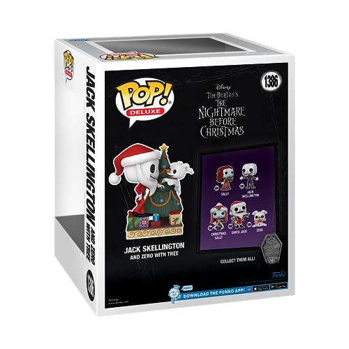 Funkopopdeluxedisneythenightmarebeforechristmas30thjackskellingtonzerowithtreedisneythenightmarebeforechristmascollectablevinylfiguregiftideaforkidsadults  Urban Country Home Decor Funko pop deluxe disney the nightmare before christmas 30th jack skellington zero with tree disney the nightmare before christmas collectable vinyl figure gift idea for kids adults  urban country home decor