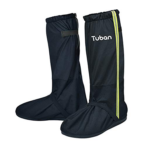 DECDEAL Sapatos de chuva impermeáveis cobrem polainas leves e reutilizáveis para neve no deserto com