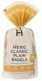 Hero Bread Classic Plain Bagels, 13.2 OZ