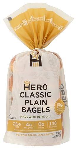 Hero Bread, Bagels Plain Classic