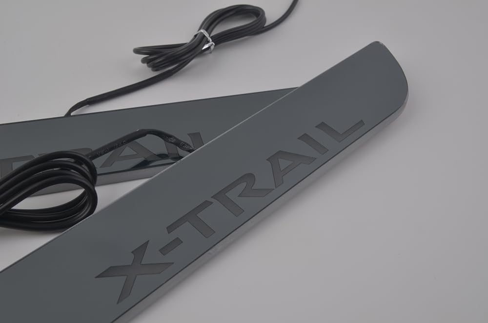 Amazon | X-TRAIL エクストレイル T32 LED スカッフプレート 流れる 