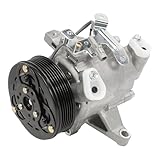 6-Groove AC Compressor with Clutch Fits for Subaru Forester 2014-2018 2.0L 2.5L Impreza 2012-2016 2.0L WRX 2015-2020 2.0L Replaces 16003622-101 73111FJ000