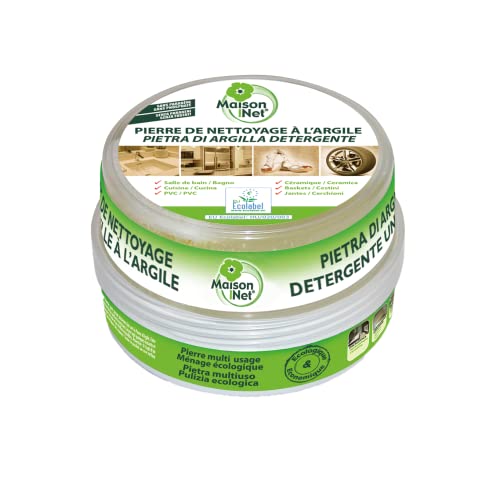 Maison Net Pierre de Nettoyage à l'Argile Ecolabel 250 g - Lot de 3 (750 G) Cover