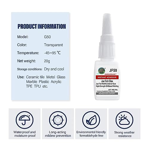 Bouaegr JY50 Jue Fish Glue,Jue Fish Multifunctional Glue,Jue-Fish Welding High-Strength Oily Glue,Jue Fish Multifunctional Welding Glue,Uniglue Universal Super Glue Welding High-Strength Oily Glue thumb #1