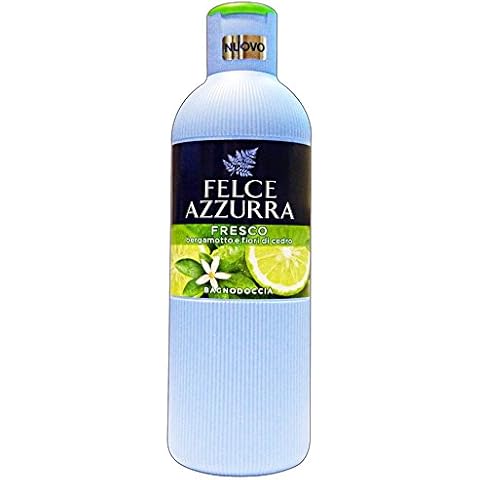 Set 12 Felce Azzurra Badezimmer Frische Bergamotte/Zeder 650 ml Produkt Bad und Dusche Cover