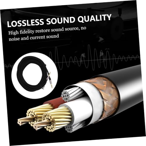 Cable Auxiliar Estéreo Jack 3.5mm Macho a Macho 5m miniatura 4