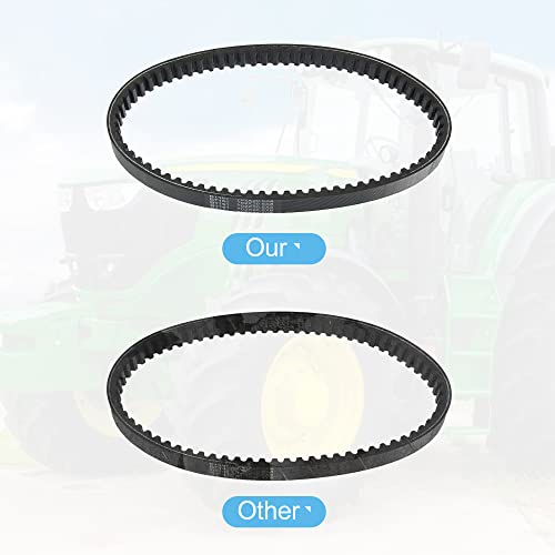 X Autohaux 1 Pcs Atv Front Rubber Transmission Drive Belt Replace Gt37419 Auc137 #TOP6