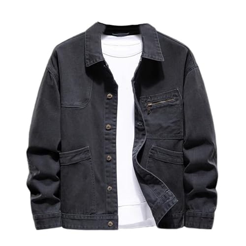 Veste en jean pour homme avec finitions workwear robustes
