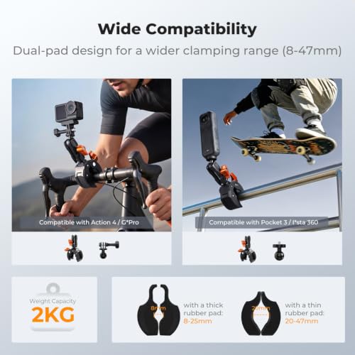 Image of K&F CONCEPT Car Mount Support Pole 27.6-49.2 inch Adjustable