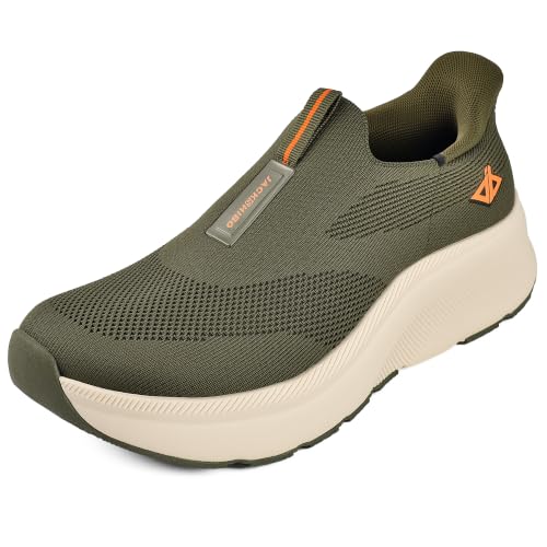 Image of Men Slip in Free up Hands Shoe Wide Toe Box Arch Support Orthopedic Walking