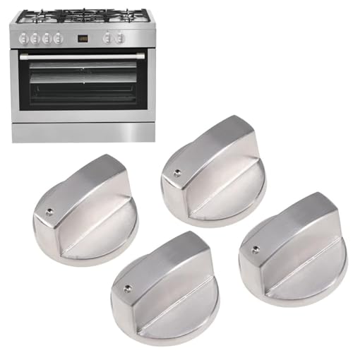 LICHUANUK Perillas de Control 6mm Cocina de Gas Cocina de Botones Metal Mandos Cocina Universal de...
