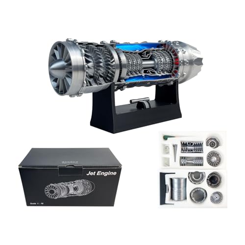 J-35/F35 Fighter Jet Turbojet Engine Model Kit That Runs,Push Rod