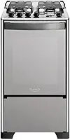 Fogão 4 Bocas Dako Magister Style Mesa Inox Espelhado Bivolt