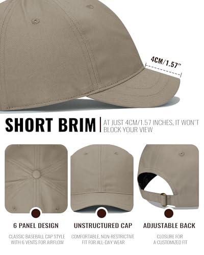 Gorra Croogo de algodón con visera corta ajustable miniatura 4