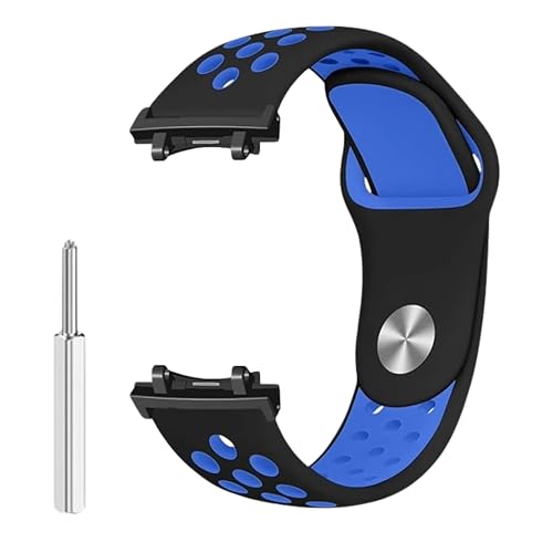 Image of YODI Strap Band Compatible with Amazfit T-Rex 2 Smartwatch Only Soft Silicone | Nylon | Chain | Leather Watch Straps with Installation Adjuster Tool For Amazfit TRex 2