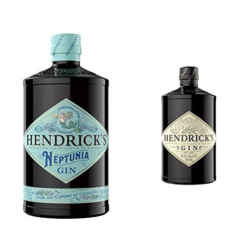 Hendricks Neptunia Gin, edición limitada, 70cl & Gin, 70cl - Ginebra Premium Escocesa
