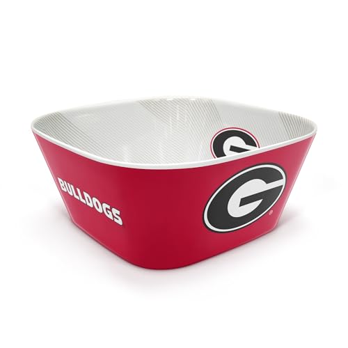 Image of YouTheFan NCAA Georgia Bulldogs Large Party Bowl