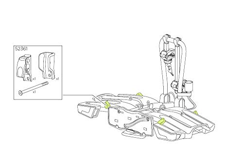THULE 1500052361 Pump Buckle eF 931-932/934/933