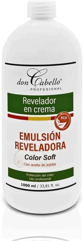 Don Cabello Oxigenada en Crema – Oxidante con Aceite de Jojoba (Emulsión oxigenada para tinte)