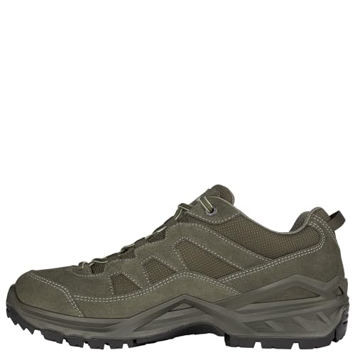 LOWA M Sirkos Evo GTX Lo Grün - Gore-Tex Leichter vielseitiger Herren Gore-Tex Multifunktionsschuh, Größe EU 42 - Far
