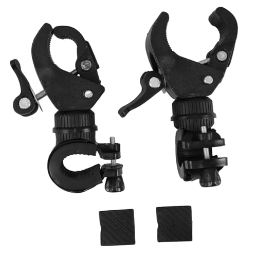 BUTIFULSIC Walking Stick Holder for Wheelchair 2 Pack Compact Design Universal Fit and Easy to Install Crutch Bracket