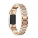 Aottom Cinturino Compatibile per Fitbit Charge 4/Fitbit Charge 3, Metallo Cinturini Gioiello Donna,Braccialetto Regolabile Fitbit Charge 3/4 Tracker, Sottile Orologio Polso Fitness Ricambio Accessori