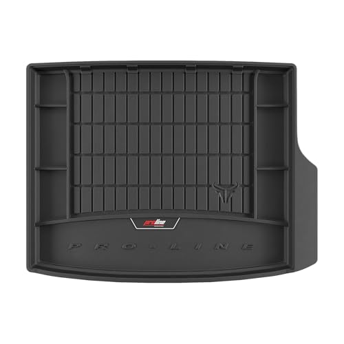 FROGUM ProLine 3D Tapis de Coffre Voiture avec Logo Bac de Coffre Exclusif en Caoutchouc pour BYD Seal U Depuis 2024I Organisateur Pratique | Les Bords Plus Hauts | Design élégant