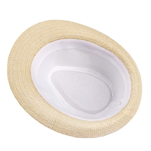 Chapeaux de soleil décontractés d'été en taille unique et style fedora - 3