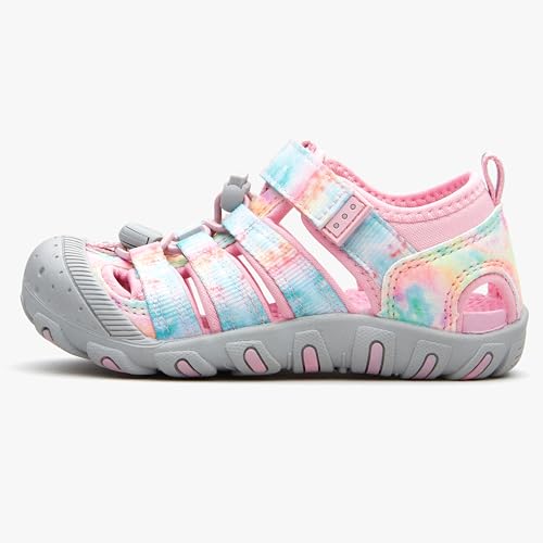 Image of Weestep Toddler Little Kid Boys and Girls Close Toe Hook Loop Sandal