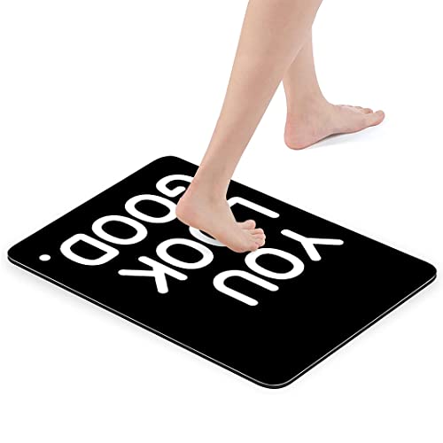 YISUMEI Bathroom Mat, Non-Slip Super Absorption Bath Carpet with Rubber Backing - Image 4