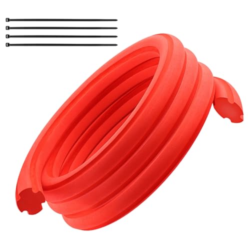Pataqomio Insertos de neumáticos para bicicletas de montaña sin cámara, protector de neumáticos de bicicleta, resistente a pinchazos, inserto de neumático de bicicleta