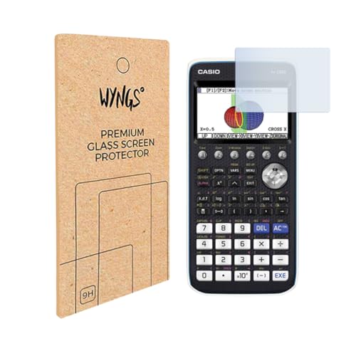 Película de protección de Pantalla de Vidrio Templado Compatible con Casio FX-CG50 (2 Piezas)