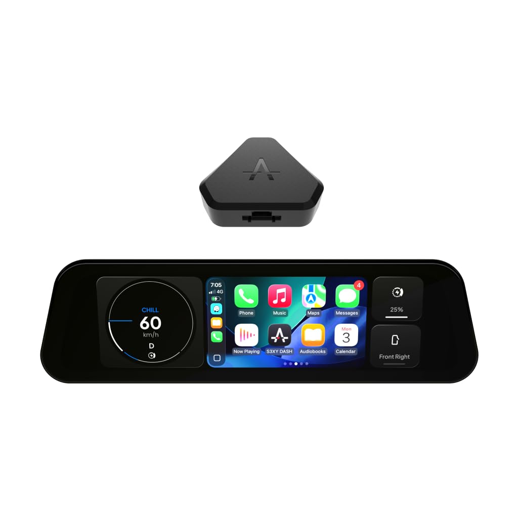S3XY Dash para Tesla Model Y Juniper – Pantalla QLED 9,6" con Apple CarPlay, Android Auto y Commander Gen2 Incluido