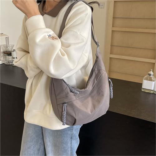 Nylon Fabric Shoulder Bag Capacity Women's Crossbody Messenger Bag Leisure Versatile Shoulder Hobos Bag3