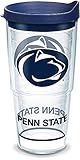 Tervis Made in USA Double Walled Penn State University Nittany Lions Insulated Tumbler Cup Keeps Drinks Cold & Hot, 24oz, Tradition