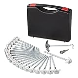 APT Schraubheringe Heringset Zeltheringe Zelthaken Set 20 st