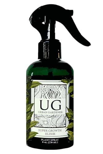 Organic Leaf Wellness Spray for Plants - Protect & Nourish Your Plants w/Chitosan, Yucca Extract, Liquid Kelp and Essential Oils - 8 oz House Plant Spray Bottle
