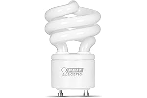 feit electric bulb 60-Watt Equivalent CFL Twist Light Bulb - 6 Pack 10000 Life Hours